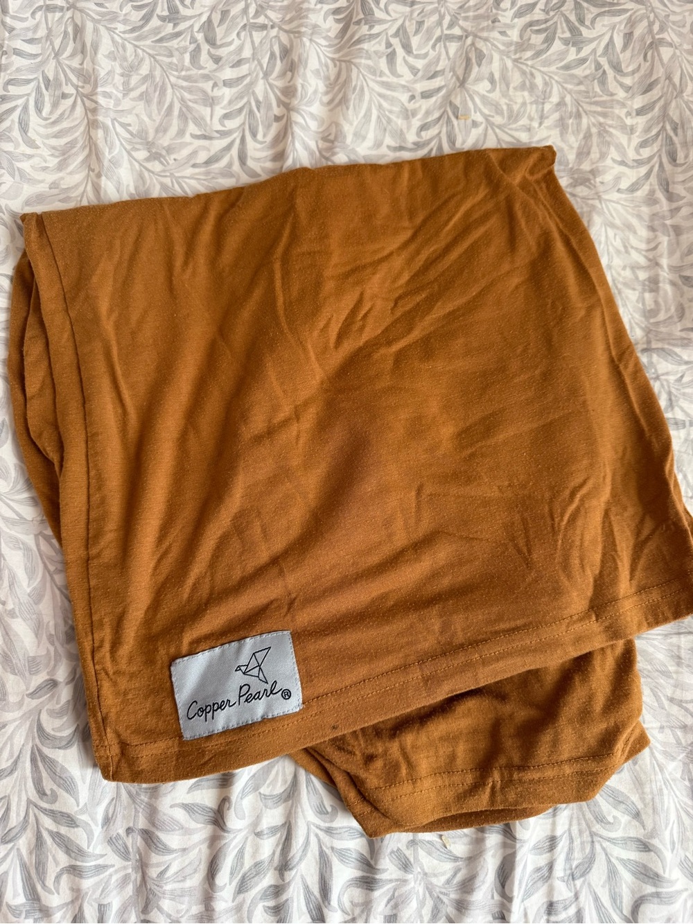 Copper Pearl nursing cover